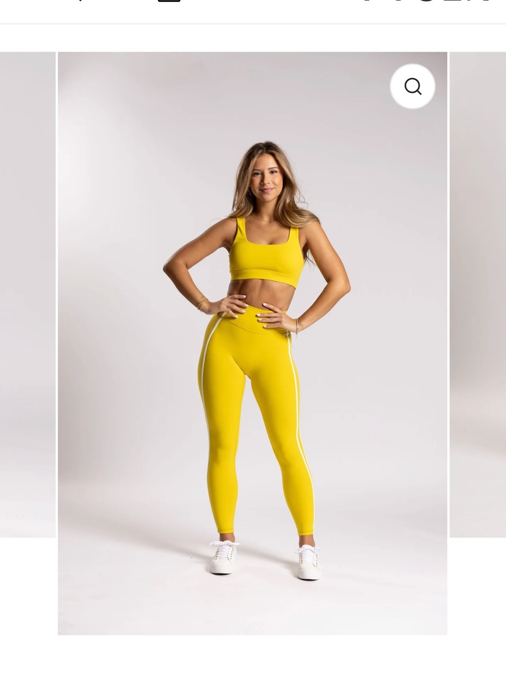 P’TULA PURELUXE Alpine Legging + Summit Sports Bra Set – Arctic Glow